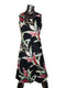 Red Ginger Women's Short Tank Flared Hawaiian Dress